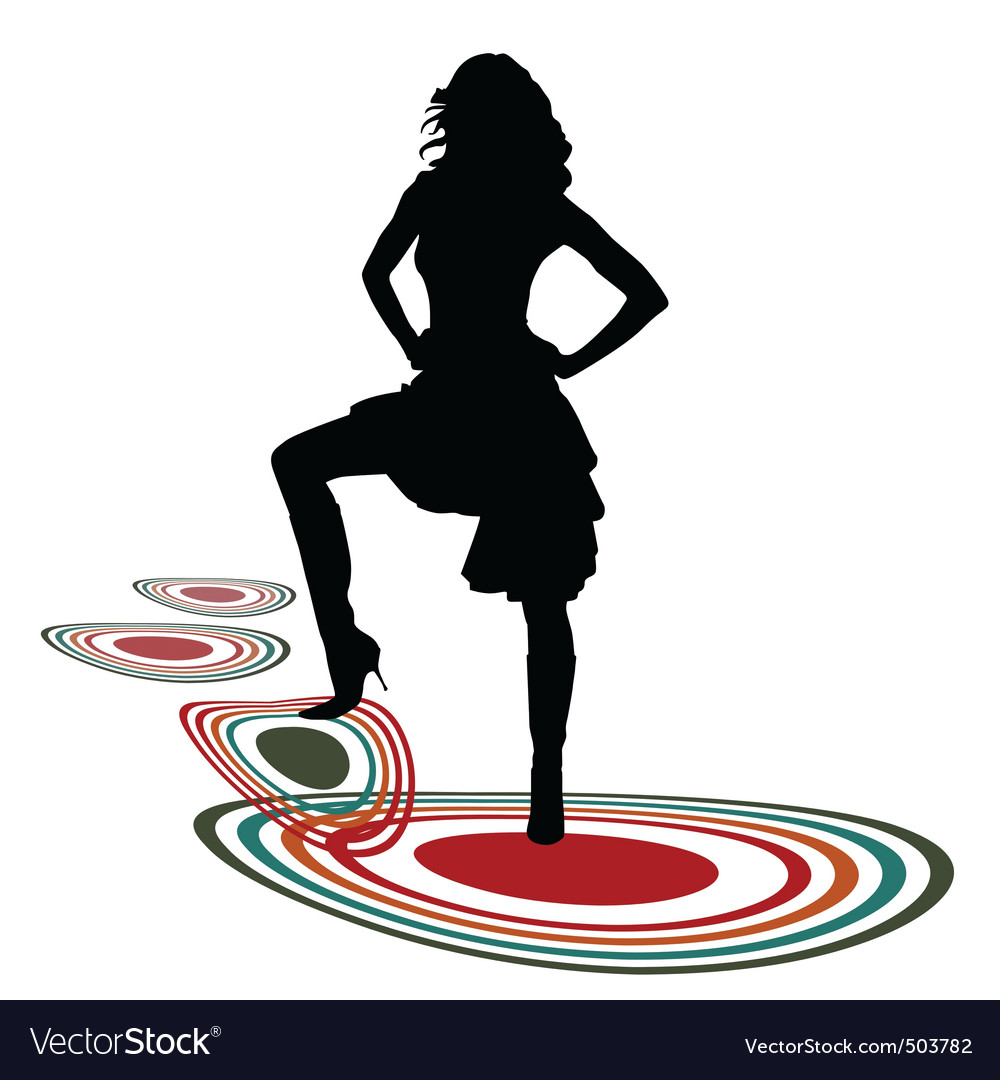 Fashion Woman Royalty Free Vector Image Vectorstock 4435