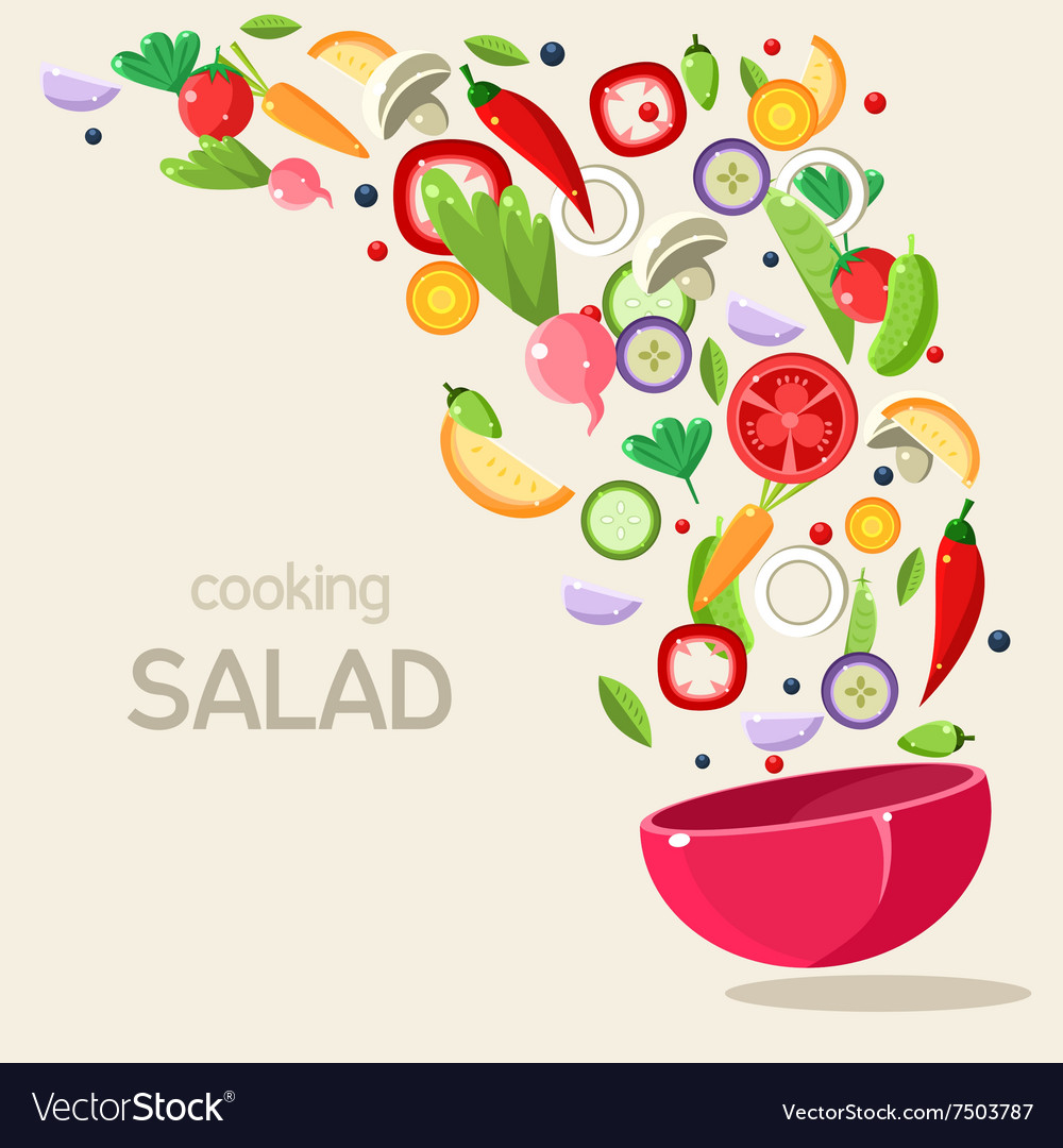 Cooking salad