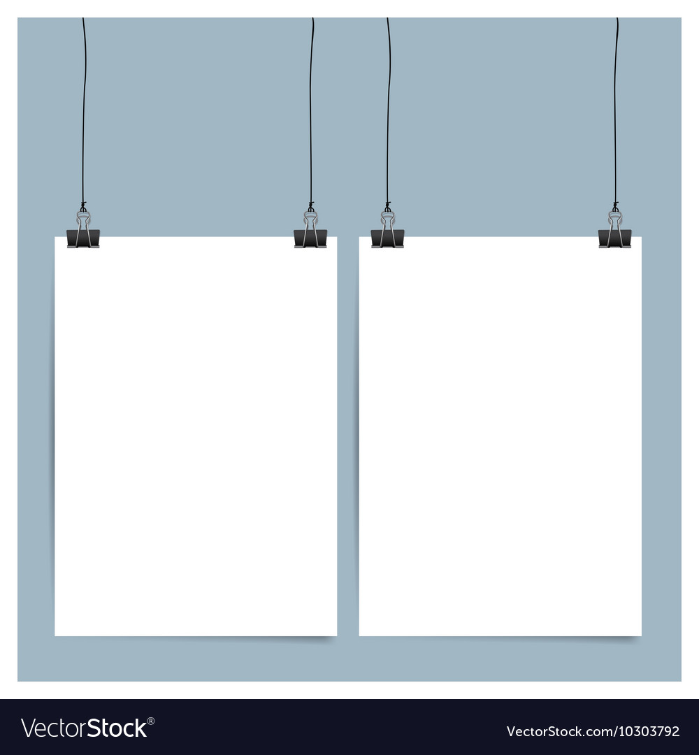 Blank Catalog Magazine Book Template With Soft Vector Image