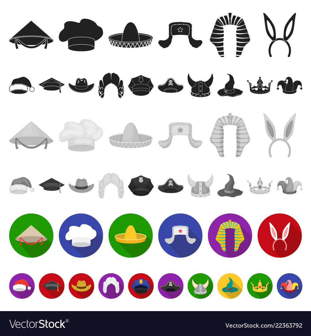 kinds of hats with pictures