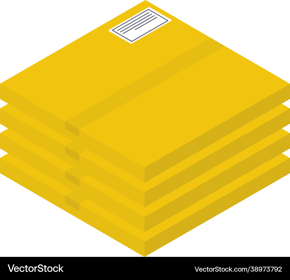 Logistics package Royalty Free Vector Image - VectorStock