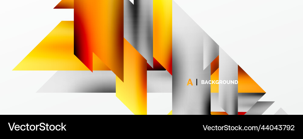 Modern trendy minimalist abstract background Vector Image