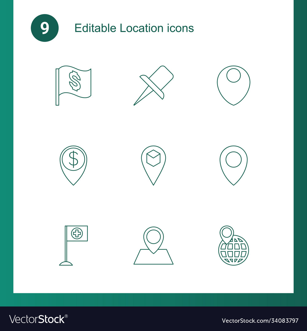 Location icons