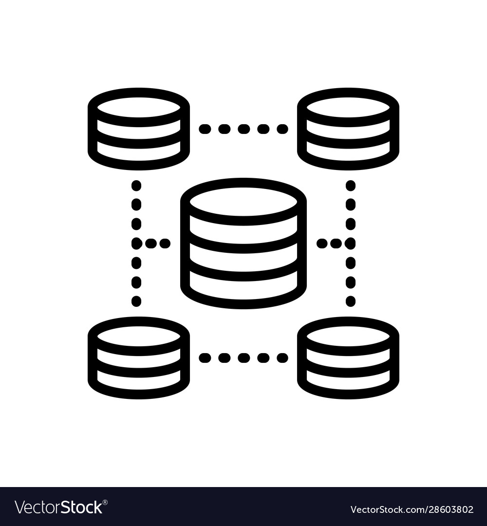 Database Royalty Free Vector Image - VectorStock