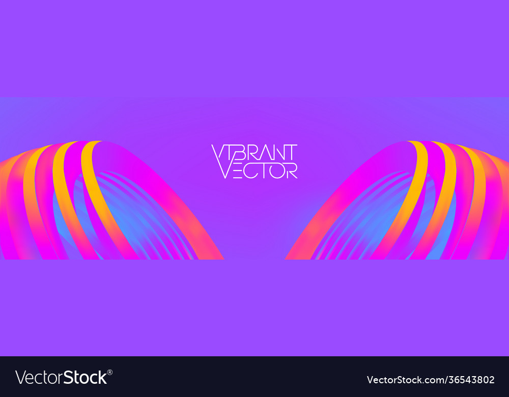 Geometric colorful background futuristic digital Vector Image