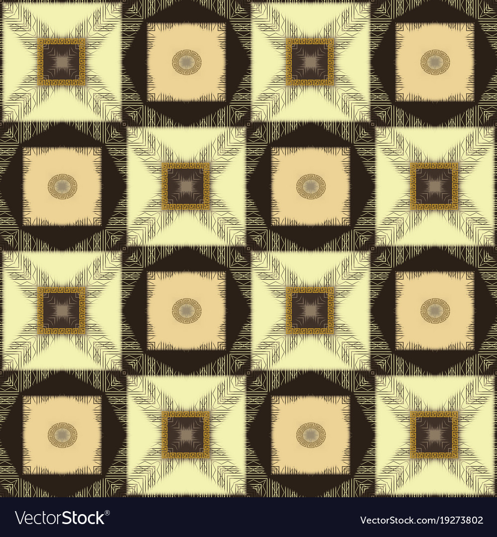 Geometric patchwork seamless pattern modern