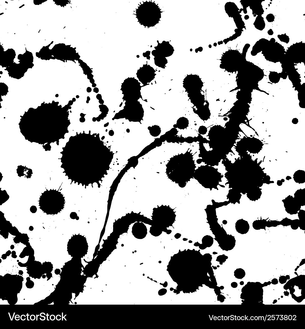 Seamless pattern with blots plus eps10 Royalty Free Vector