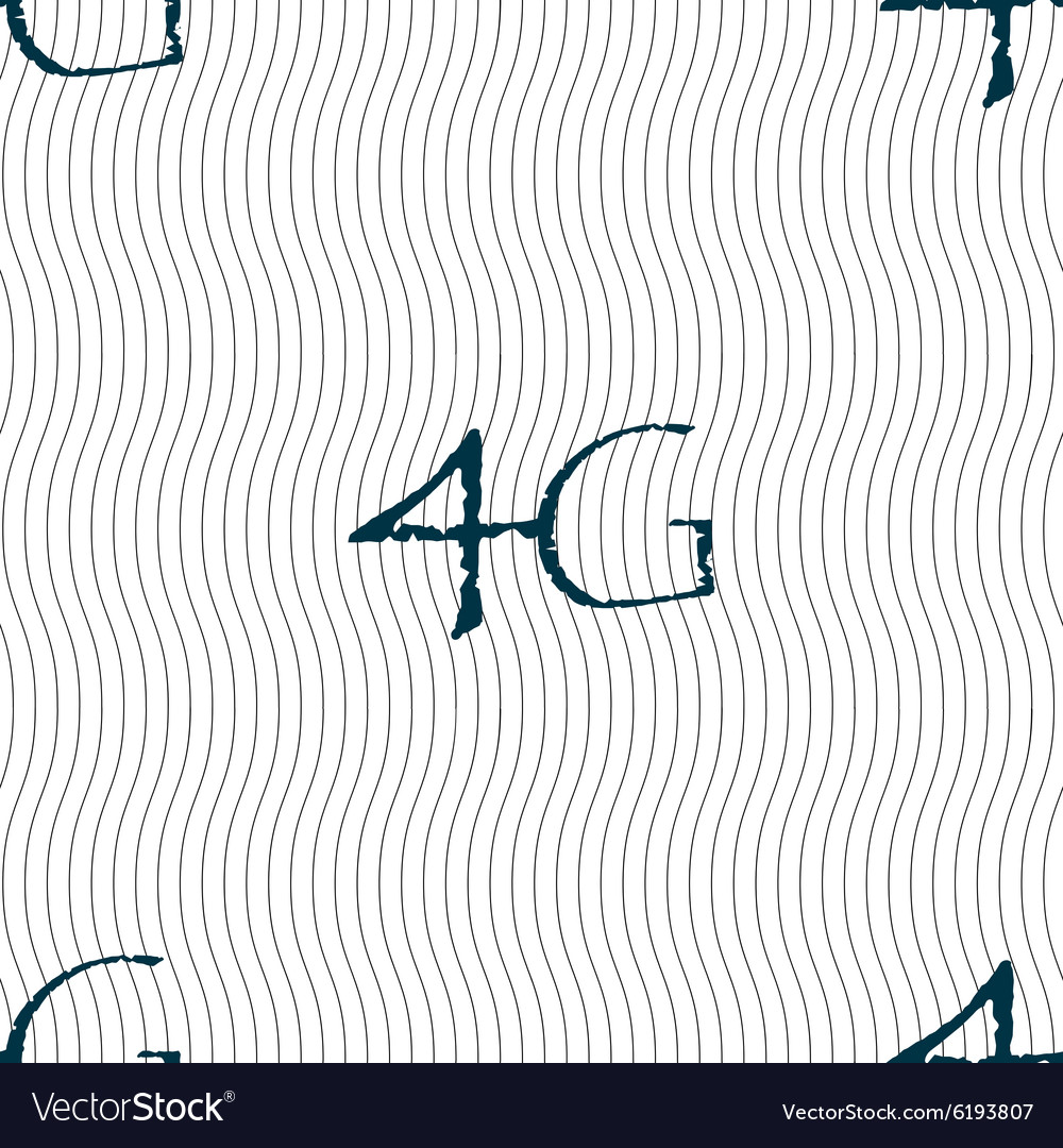 4g sign icon mobile telecommunications technology