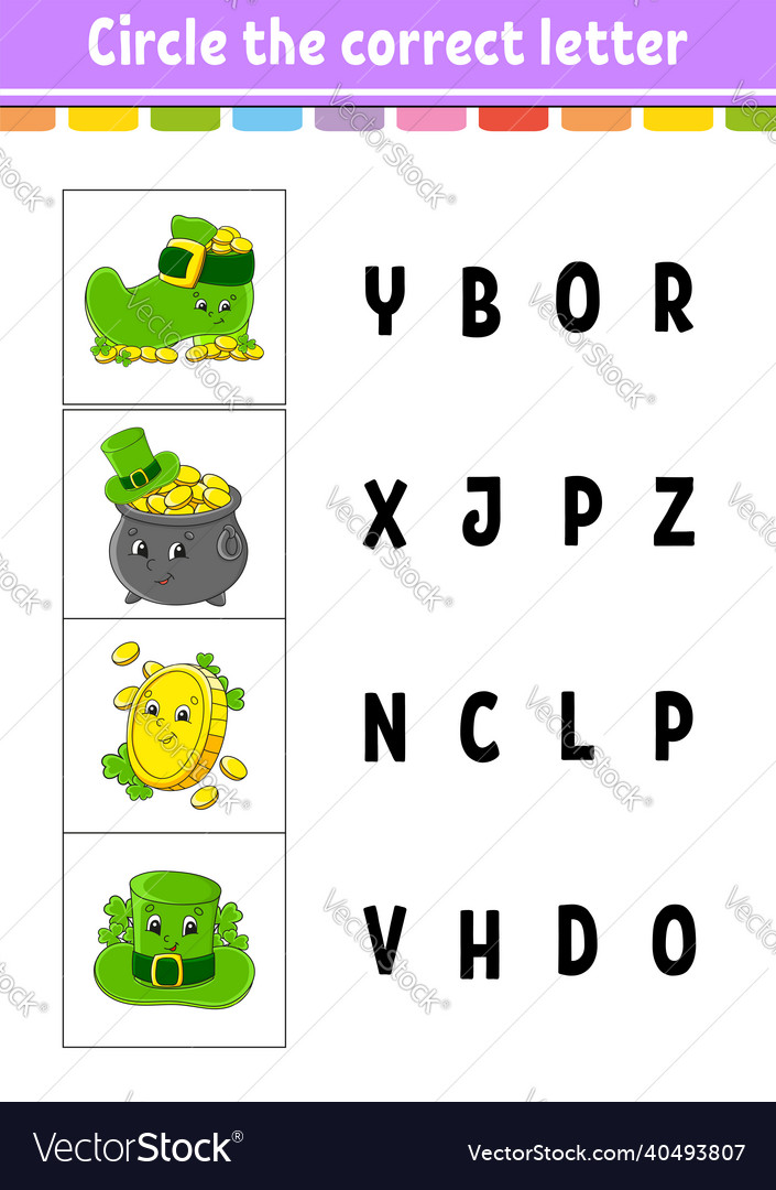 Circle the correct letter education developing