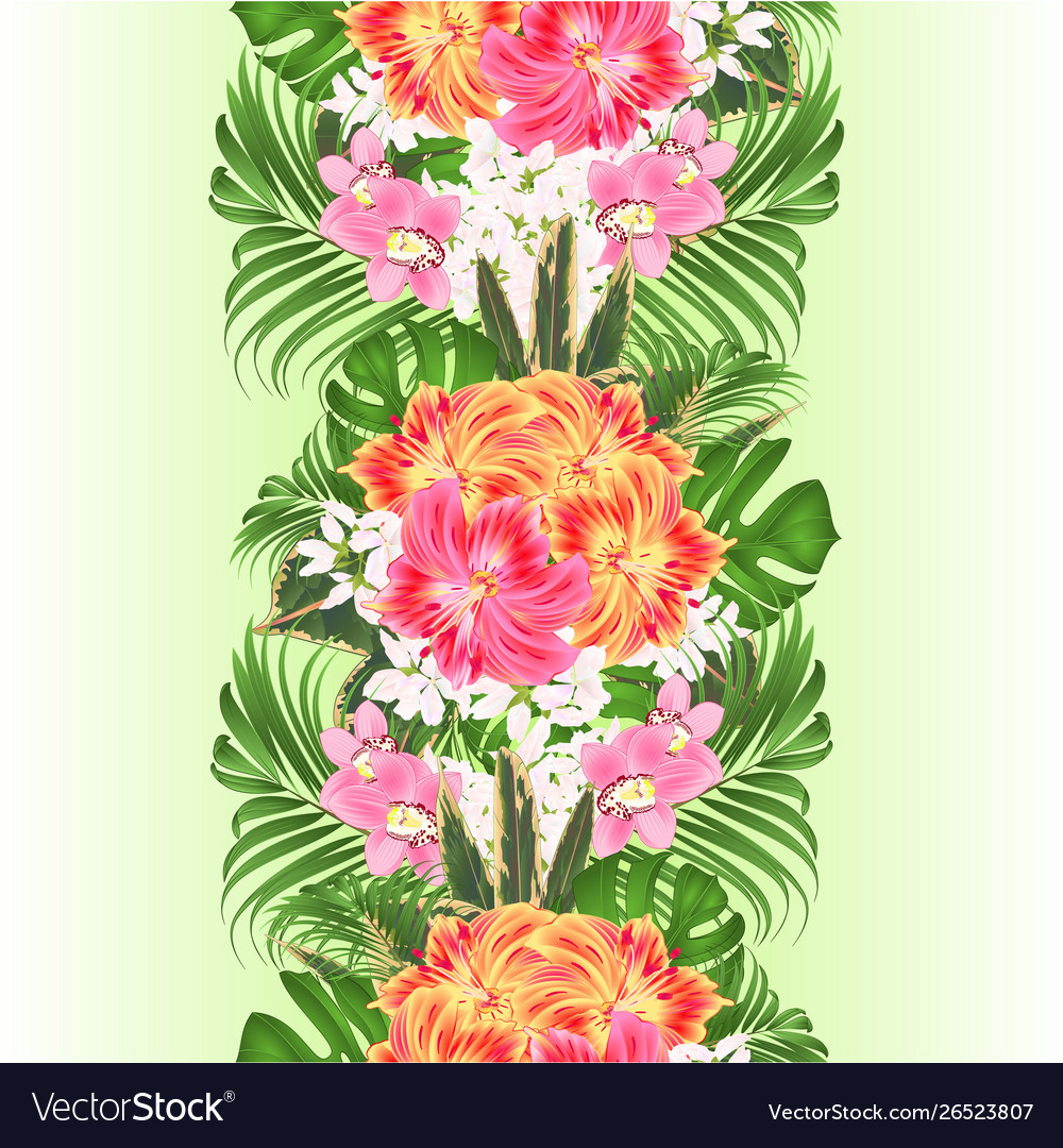 Vertical border seamless background