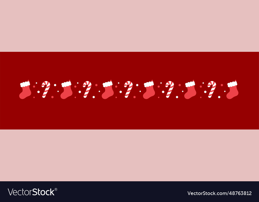 Christmas themed decorative border and text