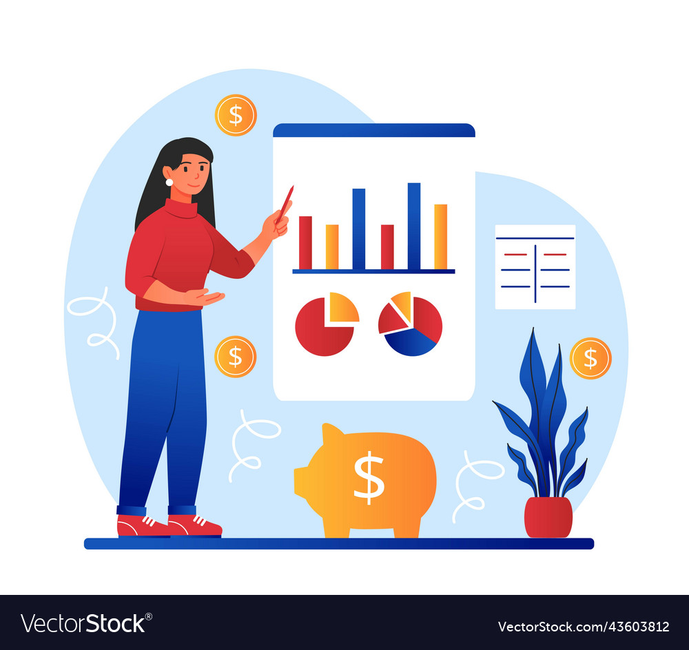 Manage money concept