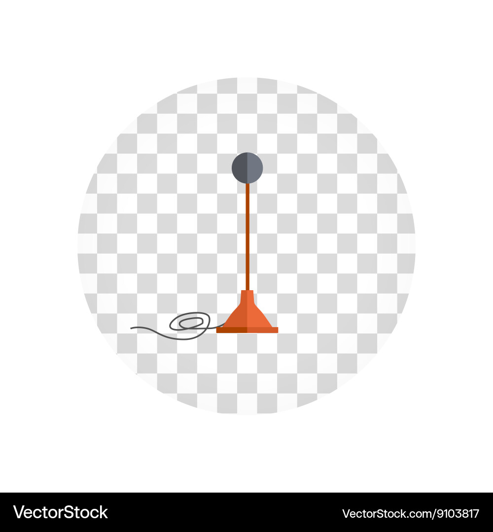 Microphone design flat isolated Royalty Free Vector Image