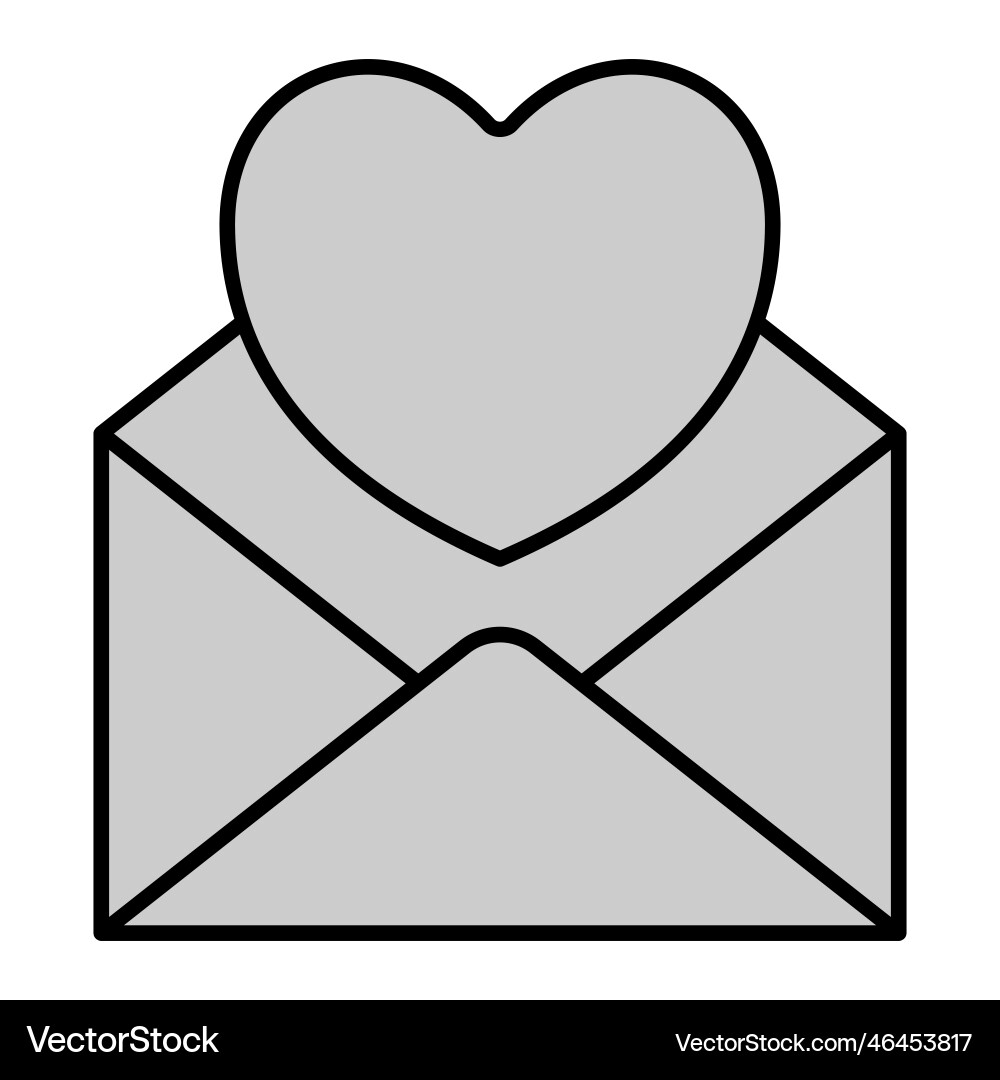 Open mail envelope 2 Royalty Free Vector Image