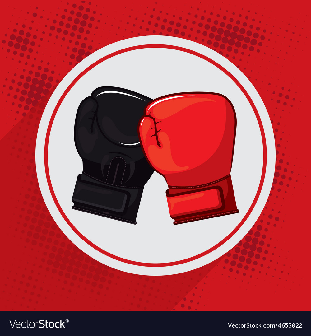 Boxing sport Royalty Free Vector Image - VectorStock