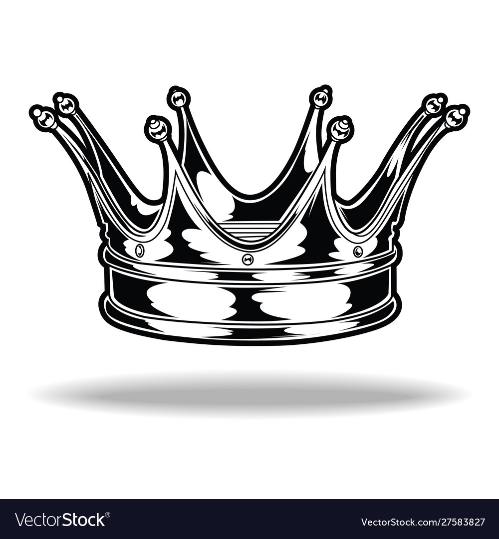 Queen and king Royalty Free Vector Image - VectorStock