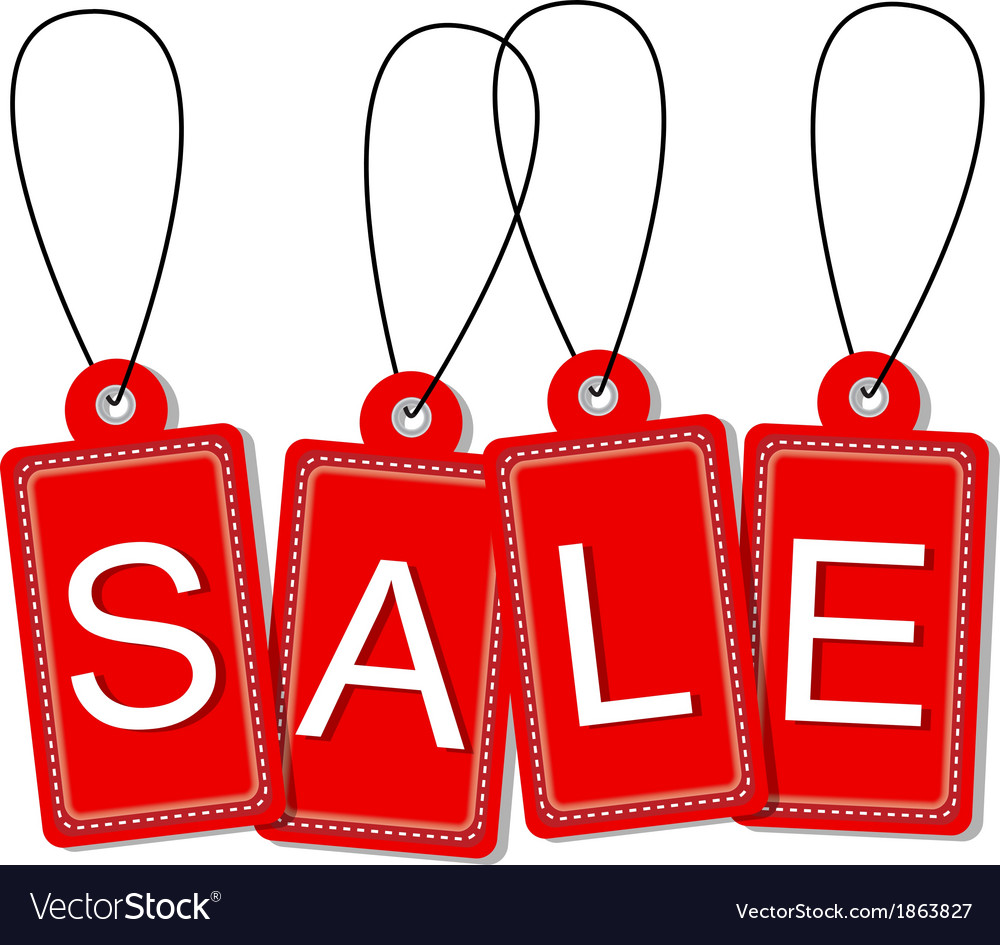 Sale tag Royalty Free Vector Image - VectorStock