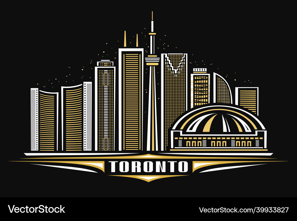 Toronto Royalty Free Vector Image - VectorStock