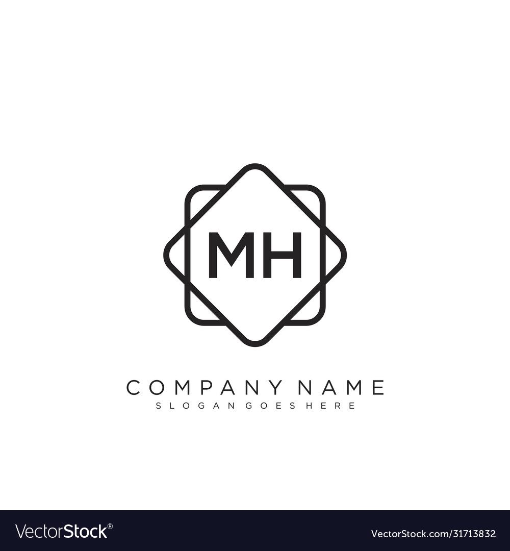 Mh erste handschriftliche Logo-Design