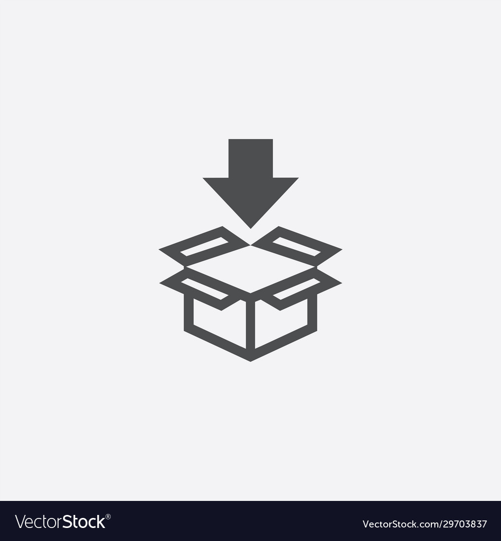 Box arrow icon