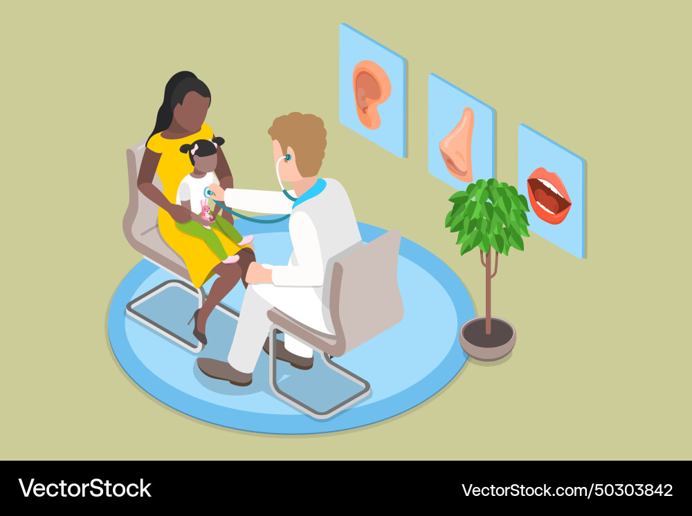 3d isometric flat Royalty Free Vector Image - VectorStock