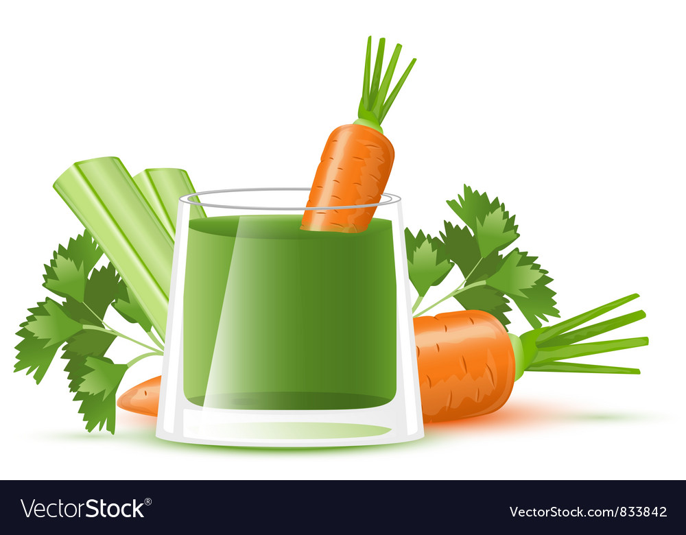 Celery juice with carrot