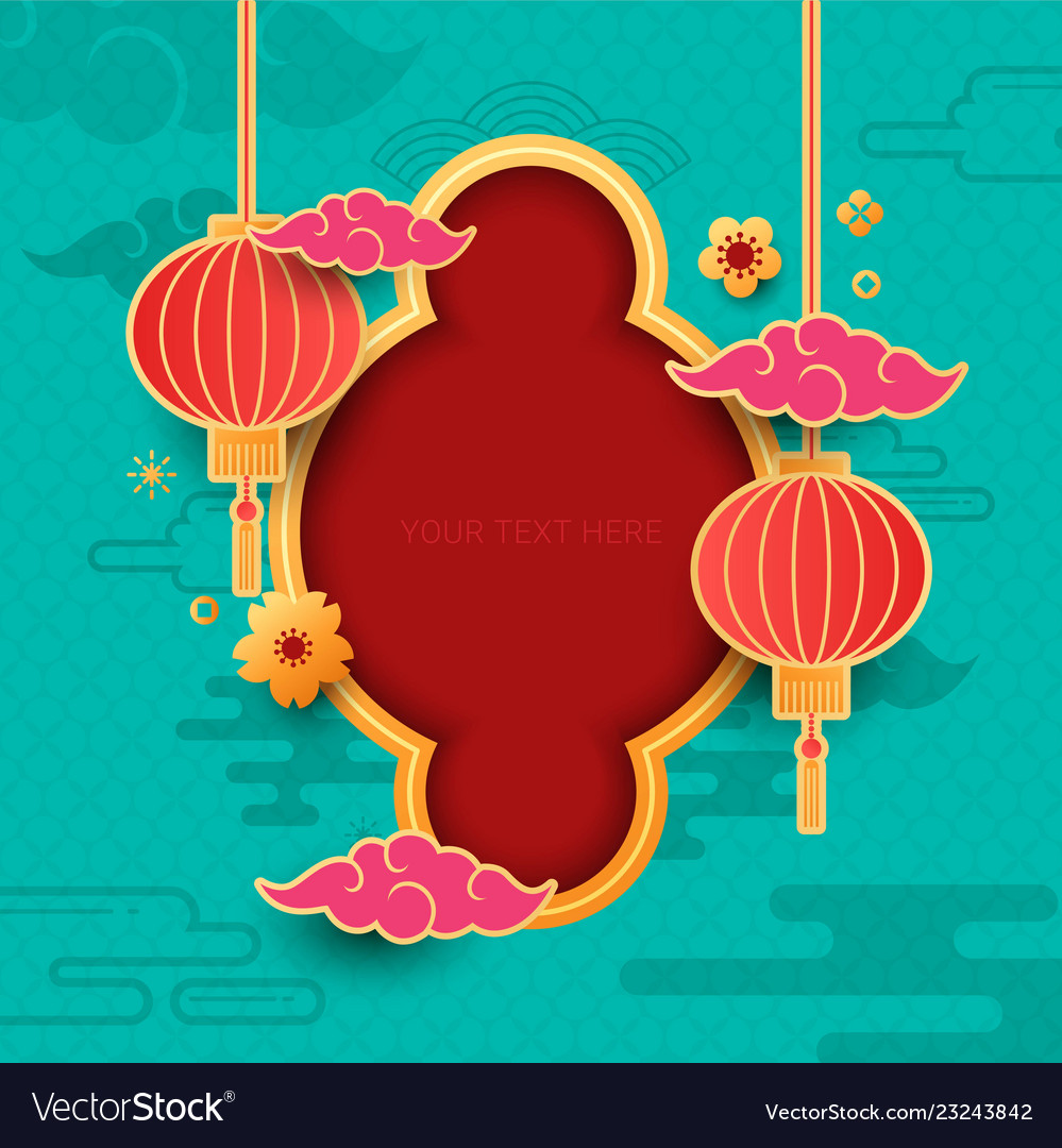 Chinese decorative background