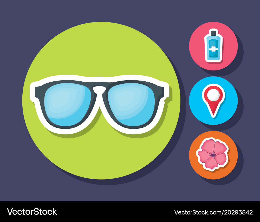 Hello summer design Royalty Free Vector Image - VectorStock