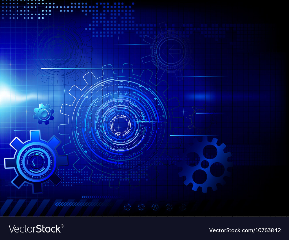 Tech background Royalty Free Vector Image - VectorStock
