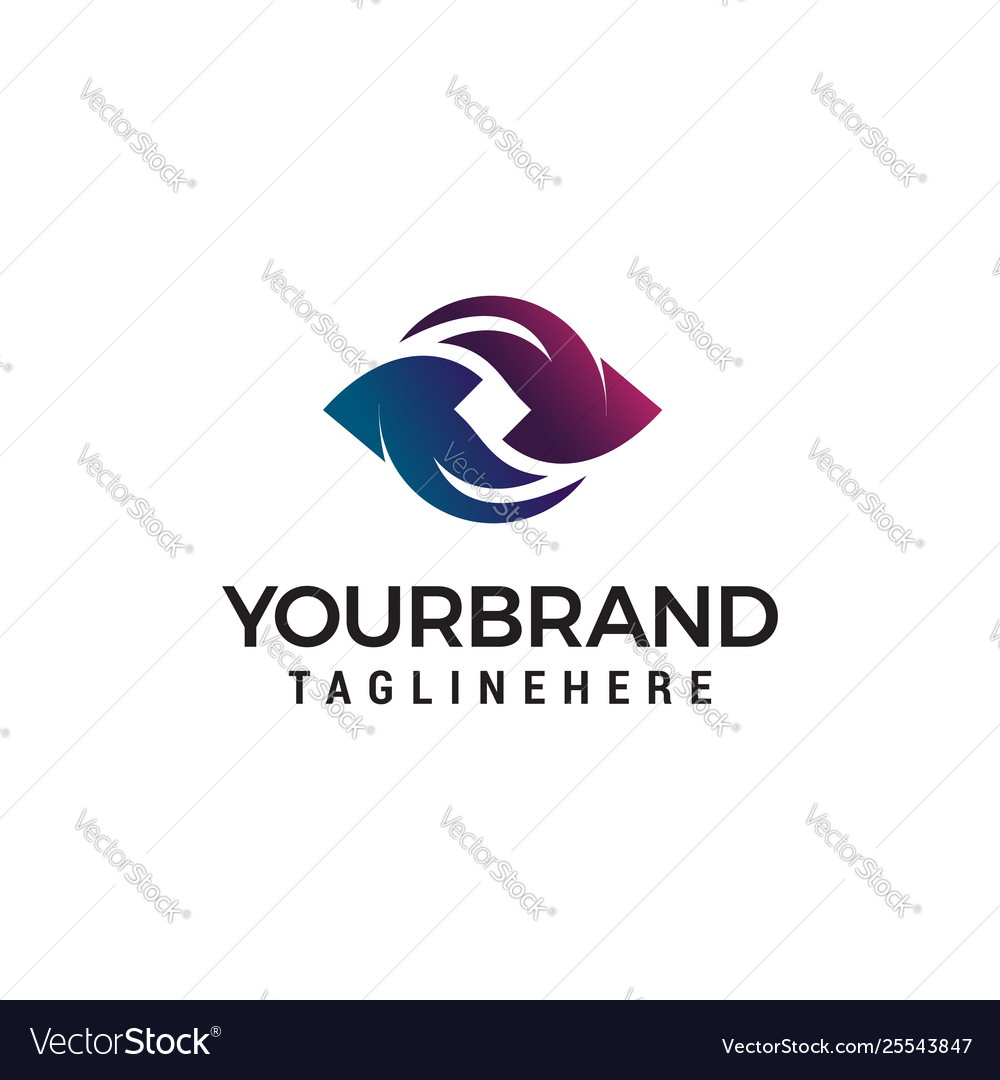 Shake hand logo design concept template