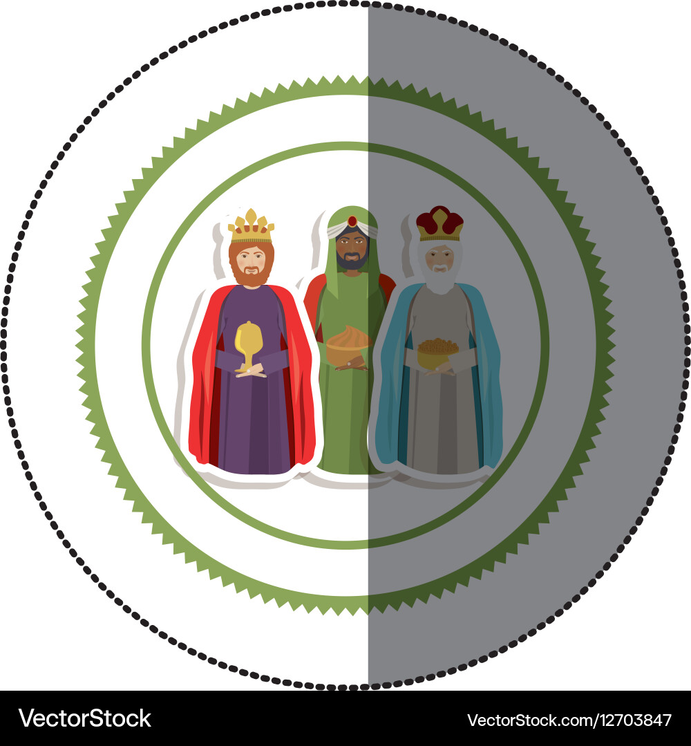 Three wise men Royalty Free Vector Image - VectorStock