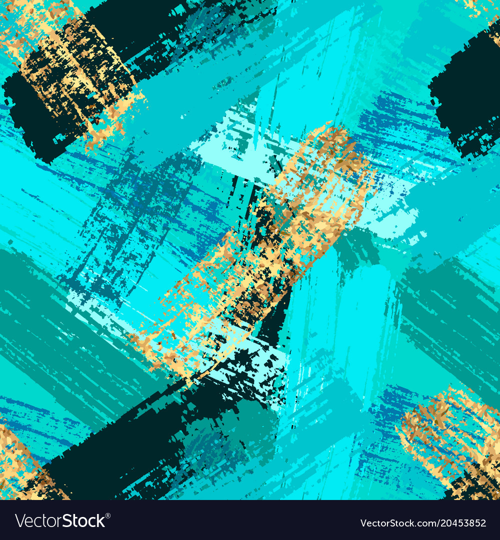 Seamless abstract background pattern with paint Vector Image