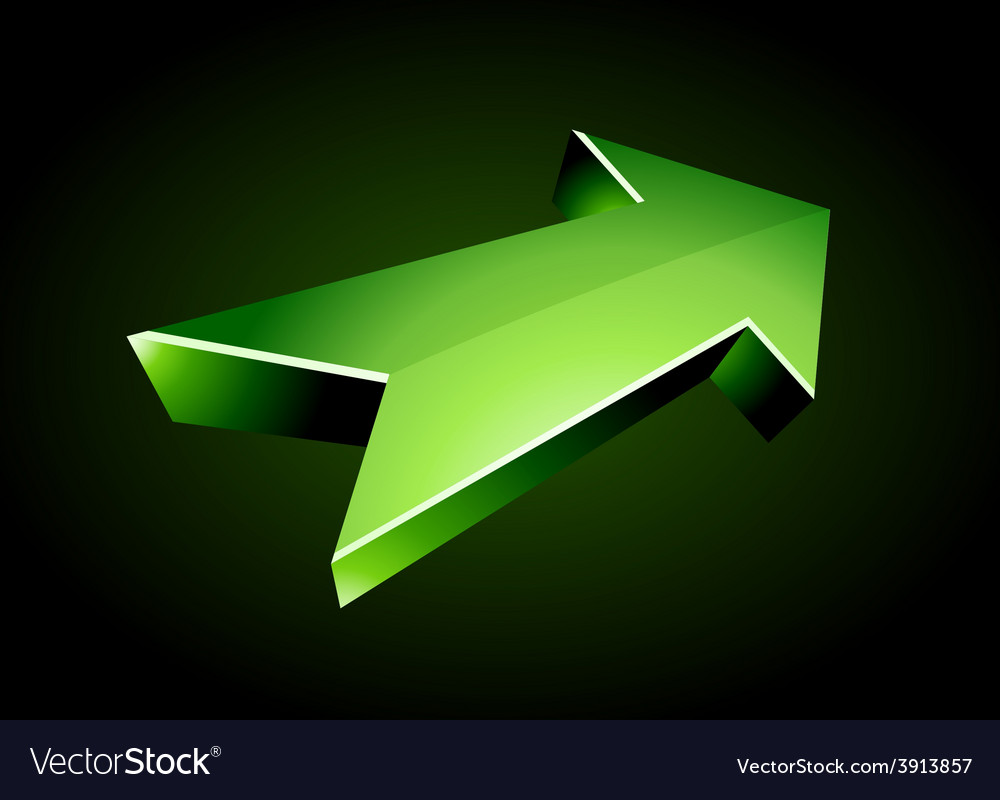 3d arrow