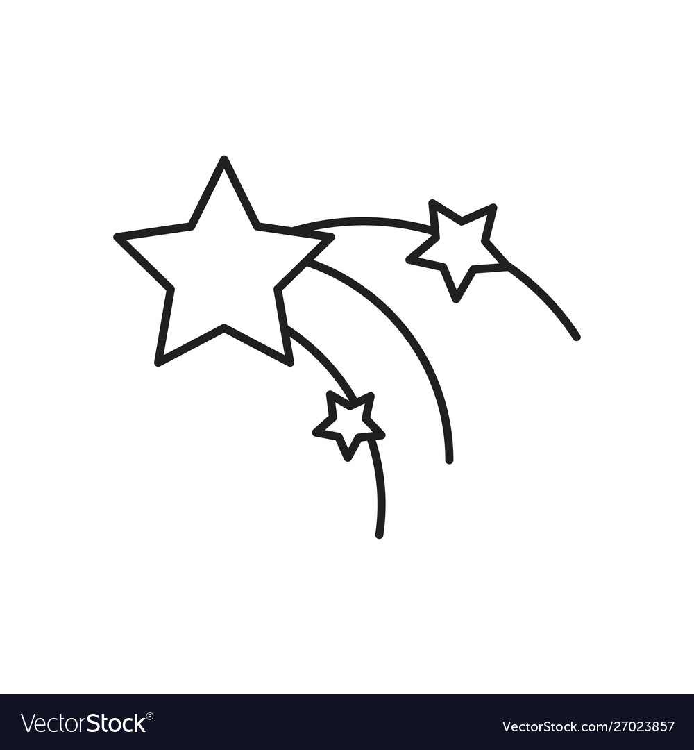 Set stars isolated icon