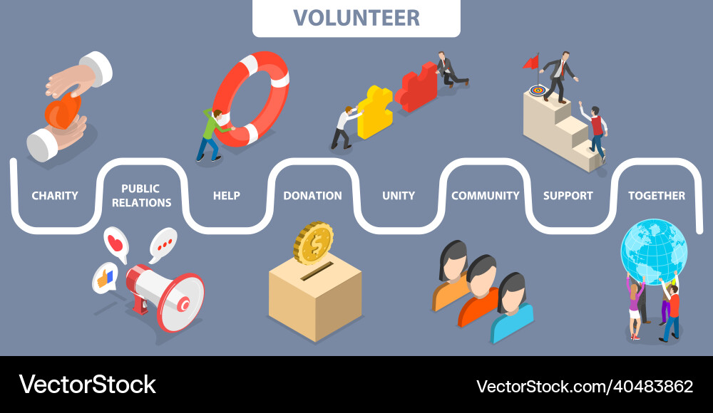 3d isometric flat conceptual Royalty Free Vector Image