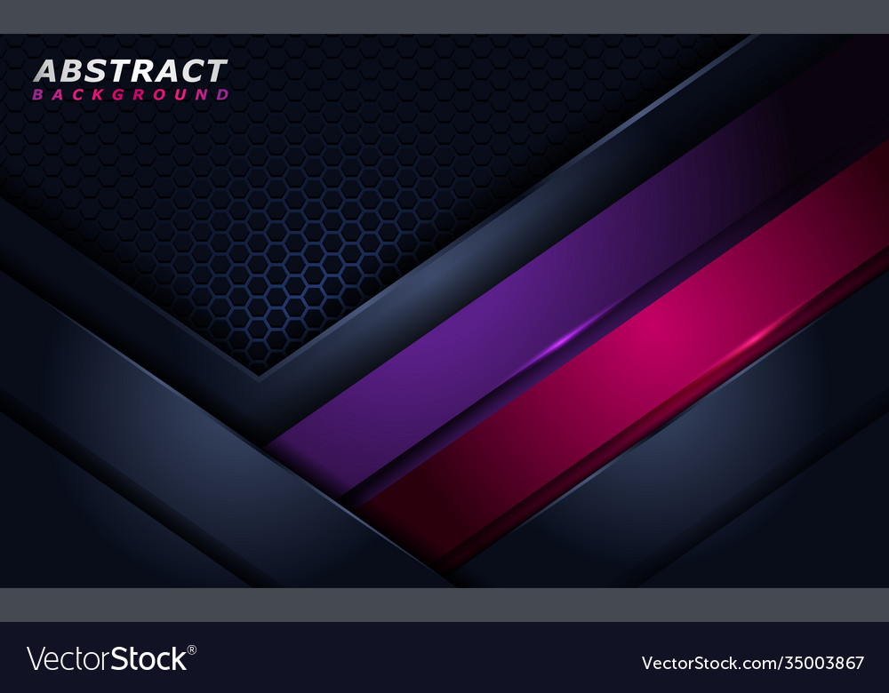 Abstract tech background with dynamic line shapes