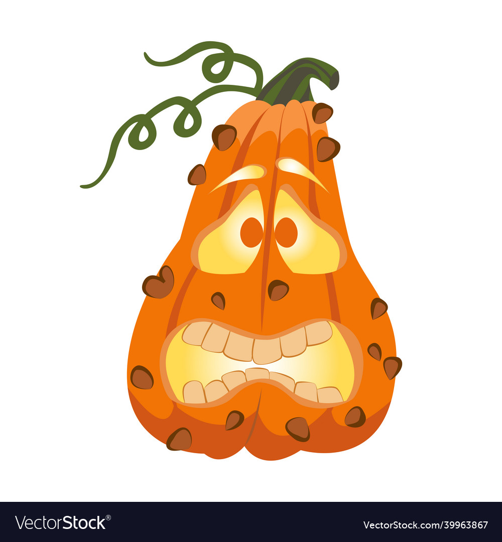 Halloween orange pumpkin