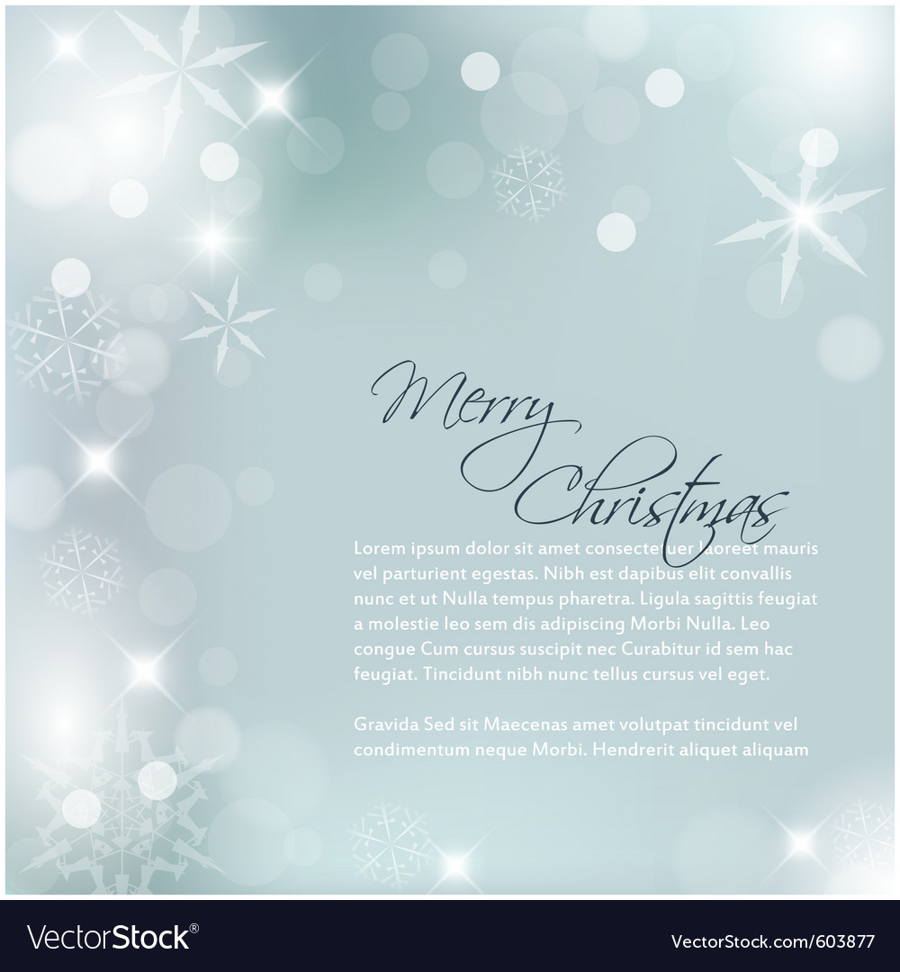 Christmas background Royalty Free Vector Image