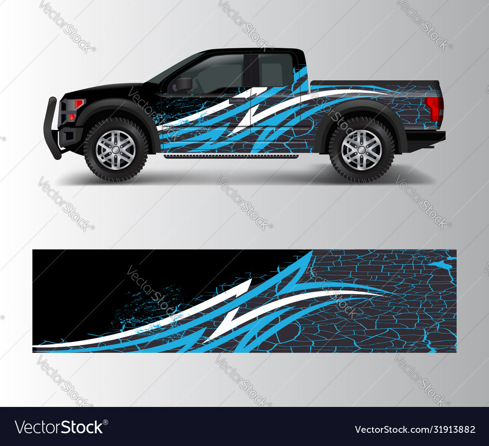 Graphic abstract stripe racing modern designs Vector Image