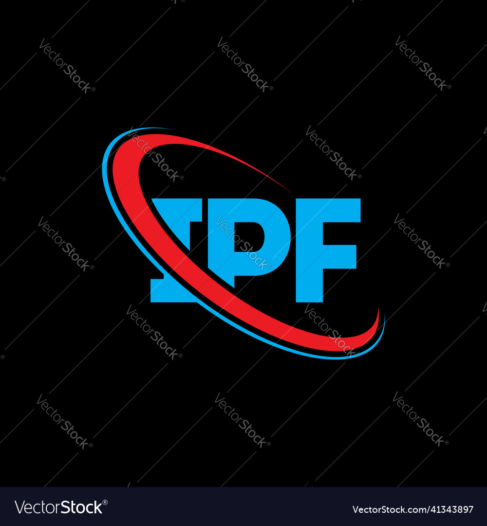 Ipf Logo Buchstaben Design