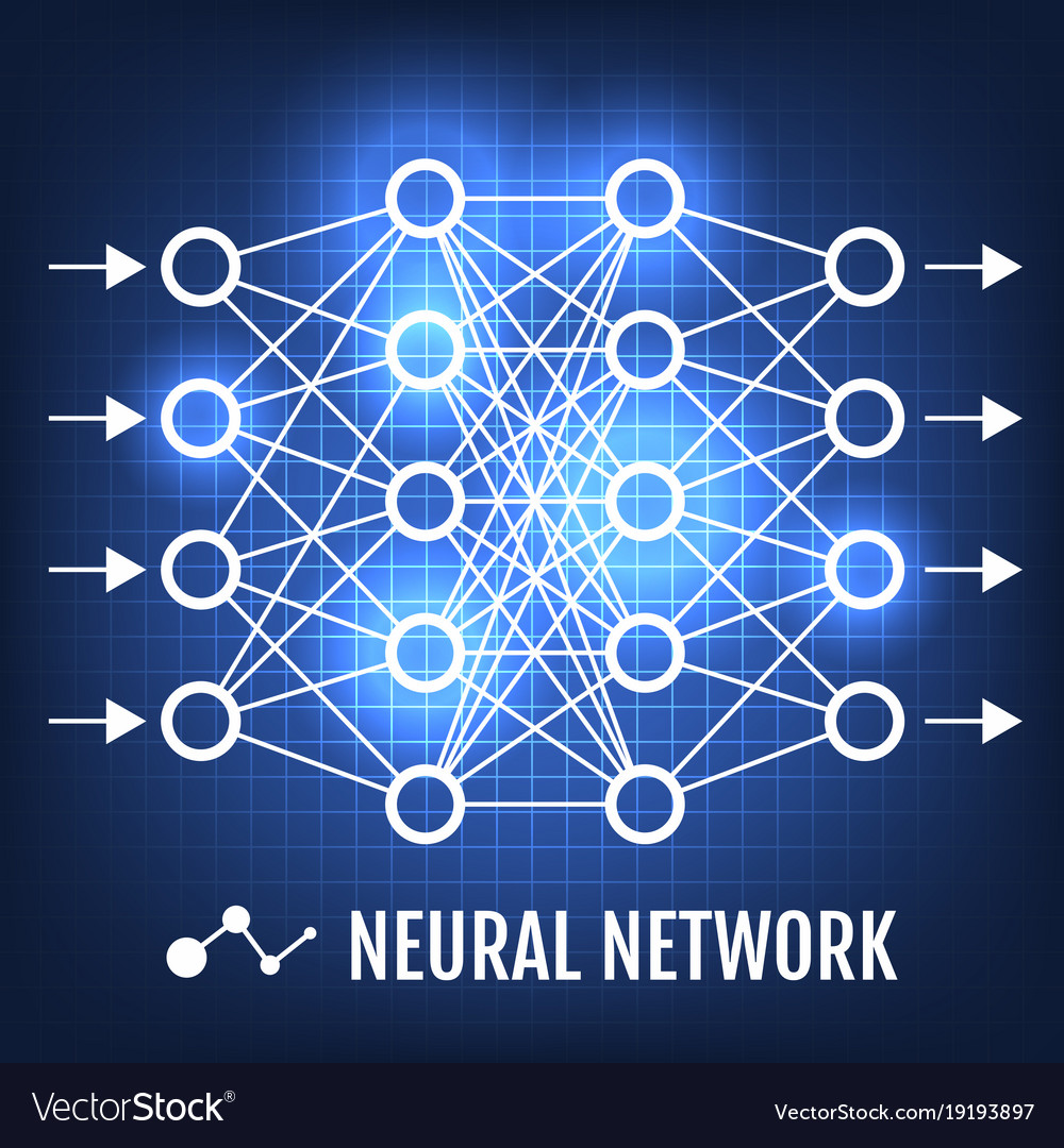 neural-network-machine-learning-concept-royalty-free-vector