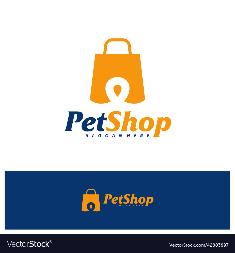 Pet Shop Logo Design Template Concept Royalty Free Vector pet-shop-logo-design-template-concept-royalty-free-vector