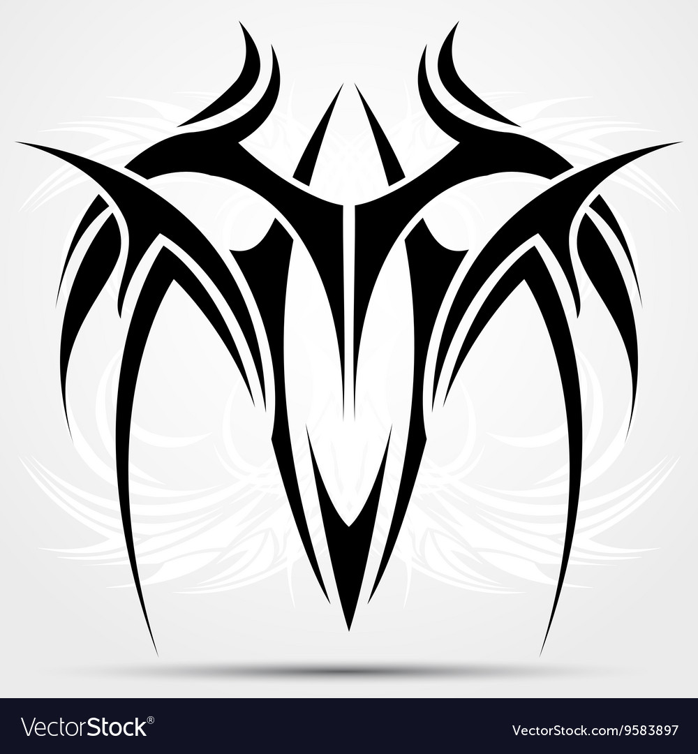 Tribal tattoo Royalty Free Vector Image - VectorStock