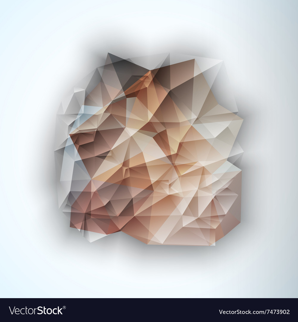 Geometric triangular abstract background