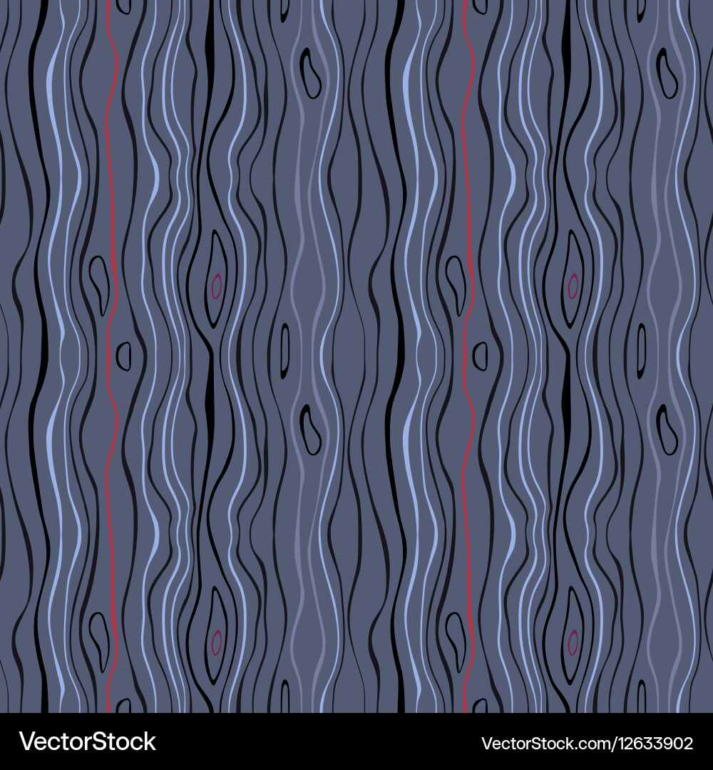 Seamless striped pattern vertical thin wavy lines Vector Image