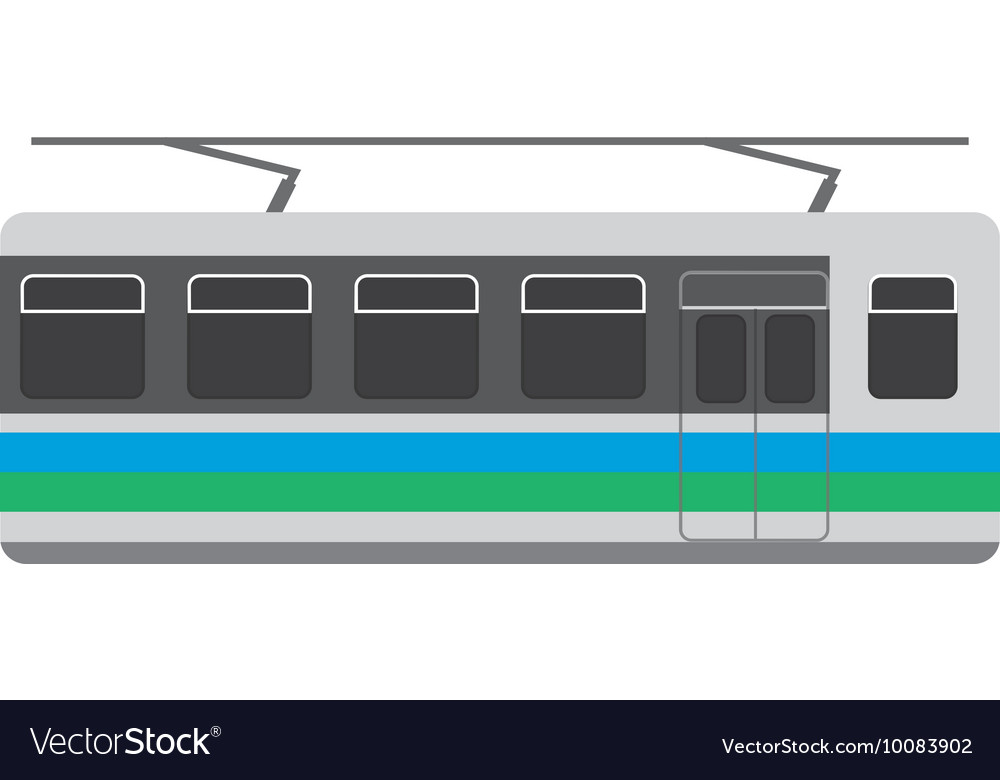 Subway transport public icon