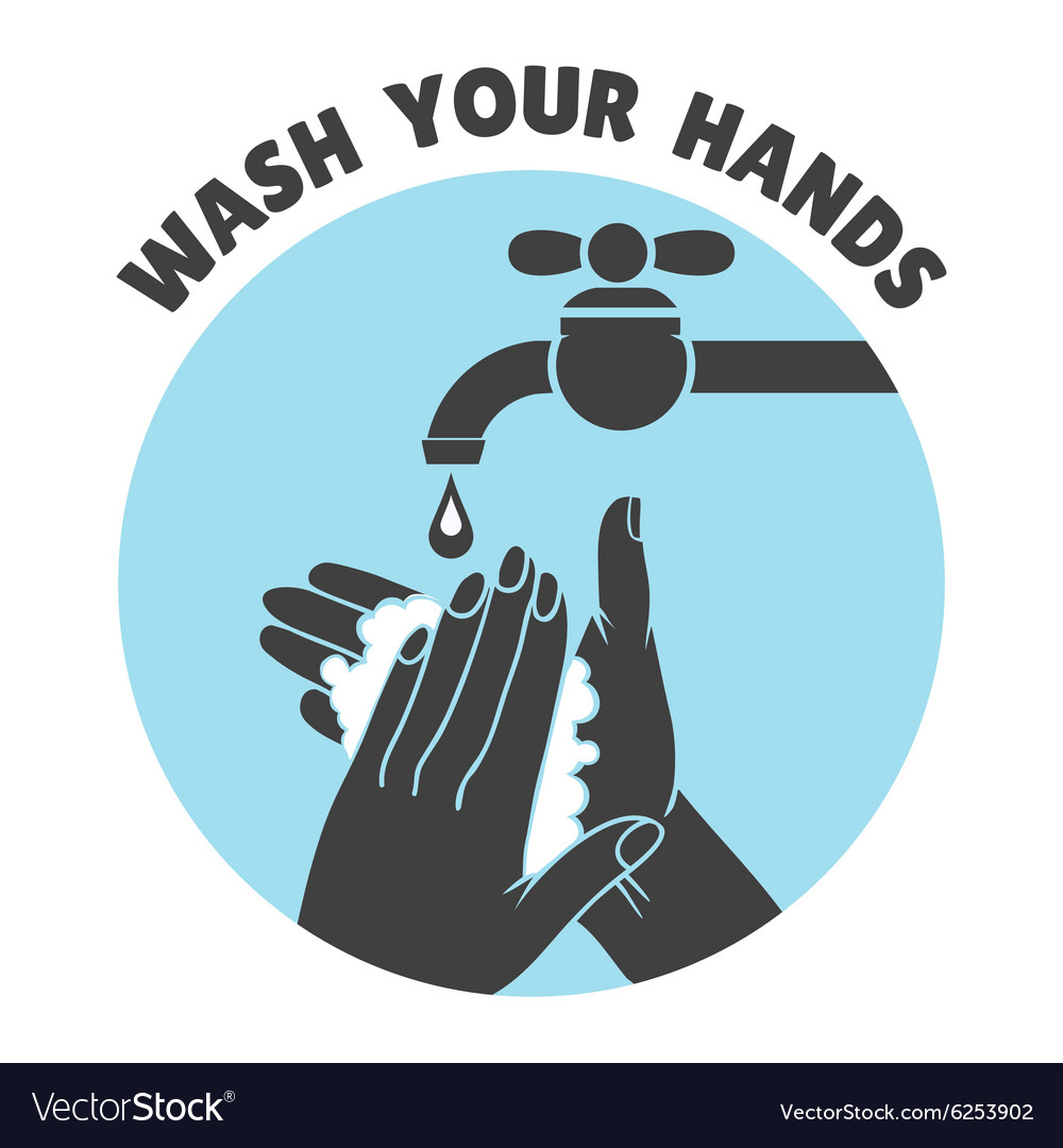 wash-your-hands-or-safe-hand-washing-symbol-vector-image