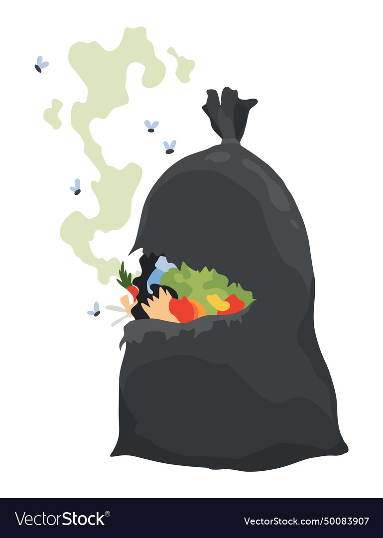 Garbage or waste icon plastic container Royalty Free Vector