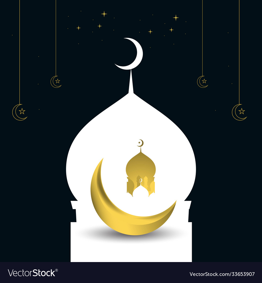 Happy islamic new year 1440 template design