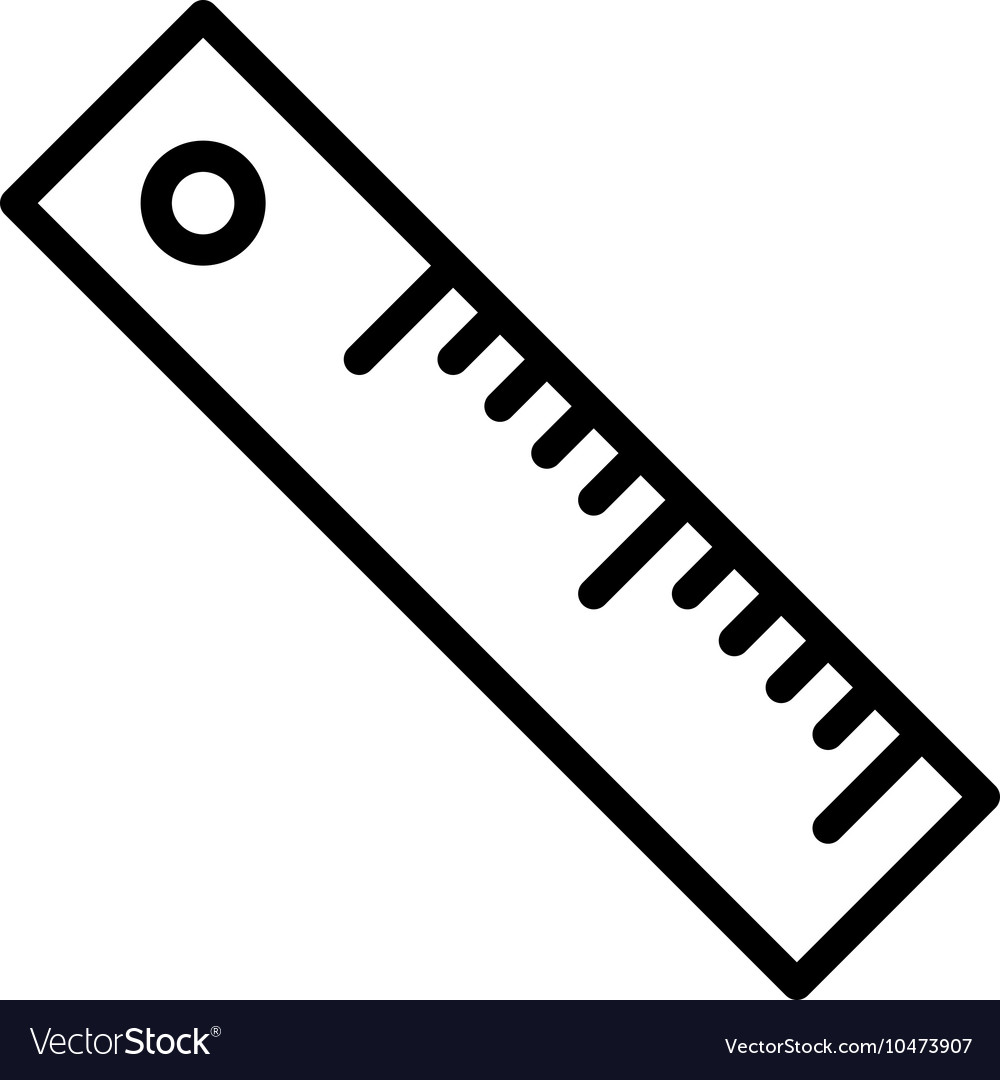 Ruler Royalty Free Vector Image - VectorStock